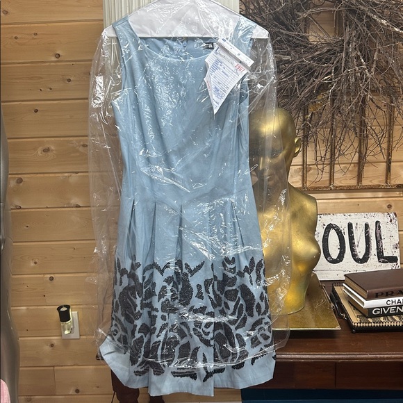 Blue beaded dress - Picture 14 of 14